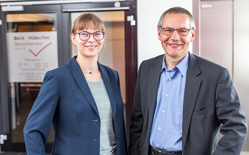 Steuerberater Katja Bock und Stephan Hübscher